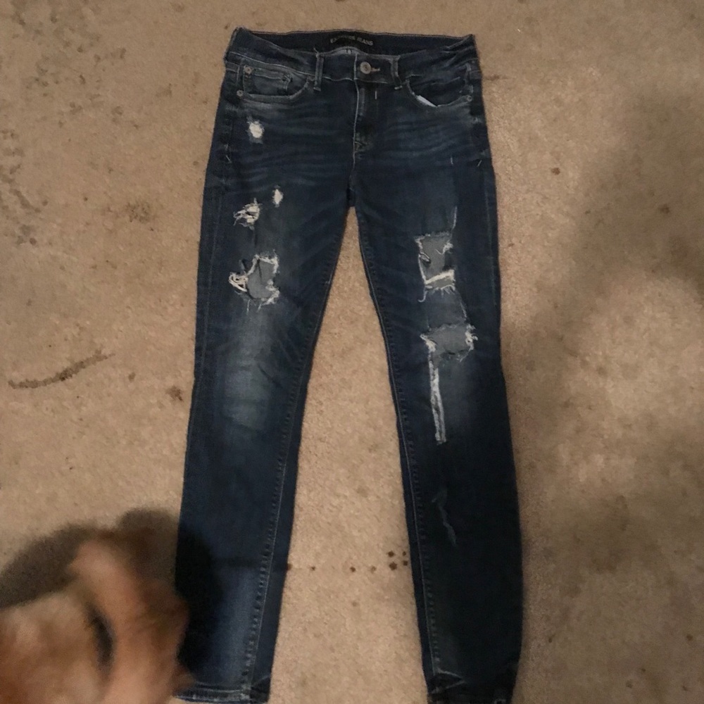 Express Ripped Jeans